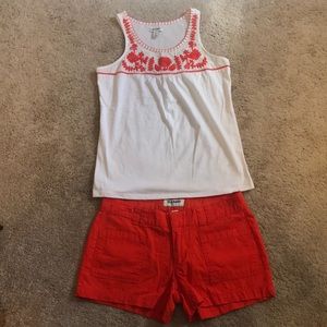 🛍 Old Navy Tank Top/Shorts Outfit Bundle